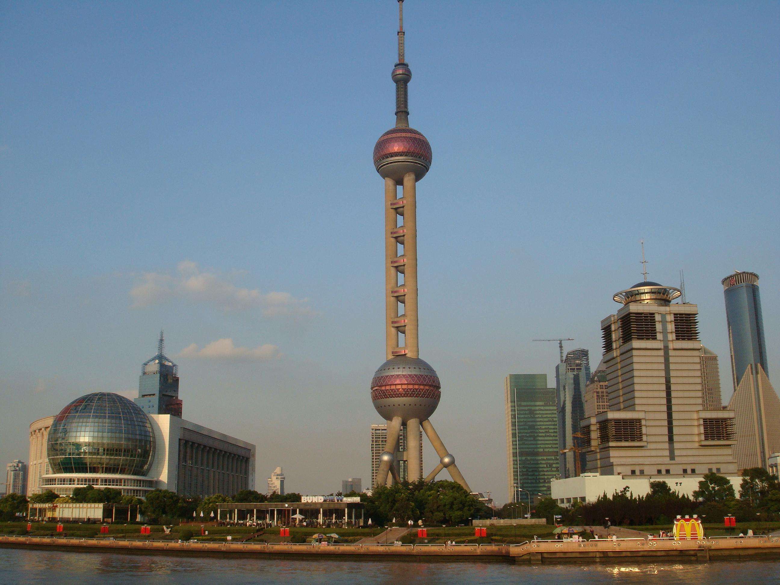 上海標(biāo)志性文化景觀--東方明珠塔