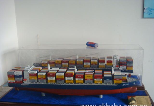 海洋運輸船舶模型,集裝箱船舶模型 (圖)